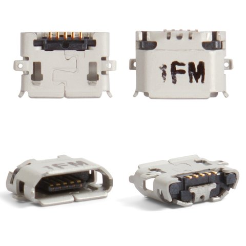 Конектор зарядки для LG E730 Optimus Sol; Sony Ericsson U5, X10, X8, 5 pin, micro USB тип B
