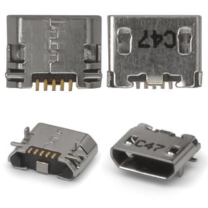 Конектор зарядки для Nokia 610 Lumia, 5 pin, micro USB тип B
