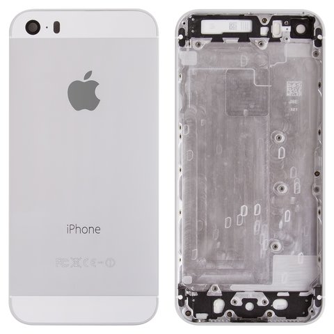 Корпус для Apple iPhone 5S, белый, High Copy