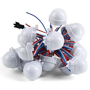Комплект LED модулів WS2811, 3 світлодіоди SMD5050, 30 мм, IP67, 20 шт. 