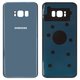 Задняя панель корпуса для Samsung G955F Galaxy S8 Plus, голубая, Original (PRC), coral blue