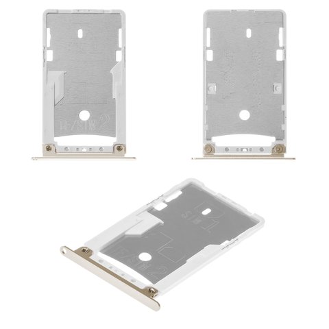 Тримач SIM карти для Xiaomi Redmi Note 4X, золотистий, 2016100