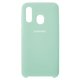 Чохол для Samsung A405 Galaxy A40, м'ятний, Original Soft Case, силікон, turqoise (17)