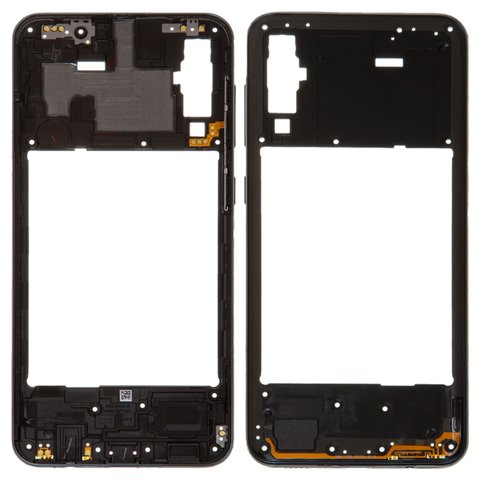 Средняя часть корпуса для Samsung A505 Galaxy A50, черная