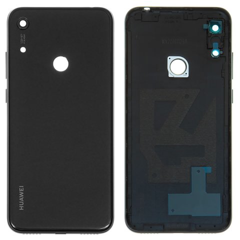 Задня панель корпуса для Huawei Y6s 2019 , чорна, JAT LX3 JAT L41