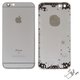 Корпус для Apple iPhone 6S, белый, с держателем SIM-карты, с боковыми кнопками, High Copy