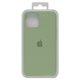 Чехол для Apple iPhone 12, iPhone 12 Pro, мятный, Original Soft Case, силикон, mint (01)