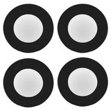Стекло камеры для iPhone 13, iPhone 13 mini, черное, без рамки, комплект 2 шт., Original (PRC)