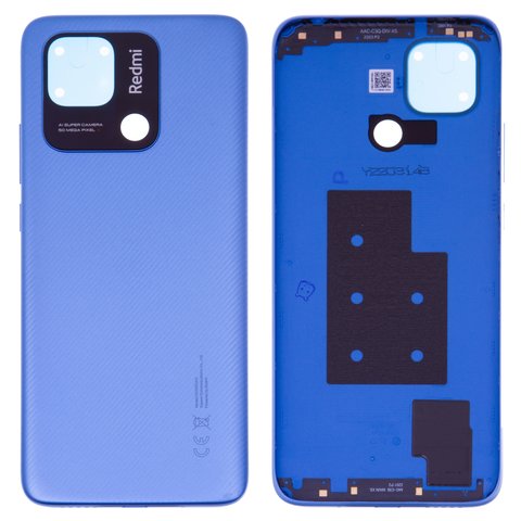 Задня панель корпуса для Xiaomi Redmi 10C, синя