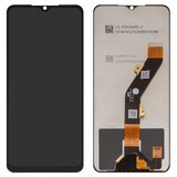 Дисплей для Tecno Pop 7 (BF6), Pop 7 Pro, Spark 10, Spark 10C, Spark Go (2023) (BF7); Infinix Smart 7 (X6515), Smart 7 HD (X6516), чорний, без рамки, Сopy, (FPC6605-5), BF7, BF6, KI5q, KI5k