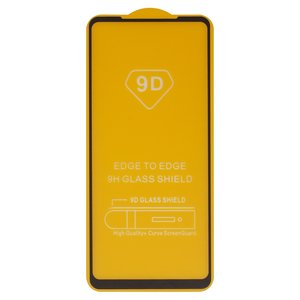Защитное стекло для Samsung A217 Galaxy A21s, совместимо с чехлом, Full Glue, без упаковки , черный