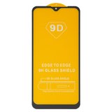 Захисне скло для Realme C2; Oppo A1k, сумісне з чохлом, Full Glue, (без упаковки), чорний