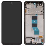 Дисплей для Xiaomi Redmi Note 14 5G, черный, с рамкой, Original (PRC), 24094RAD4G