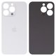 Задня панель корпуса для iPhone 13 Pro, срібляста, біла, не потрібно знімати скло камери, Original (PRC), Silver, big hole