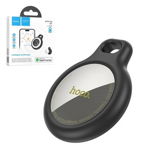 Умный брелок для поиска Hoco E91, GPS трекер, черный, белый, AirTag, #6942007618915