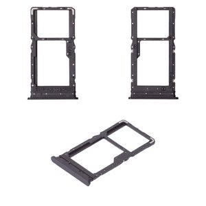 Тримач SIM карти для Xiaomi Redmi 12, чорний, jade black