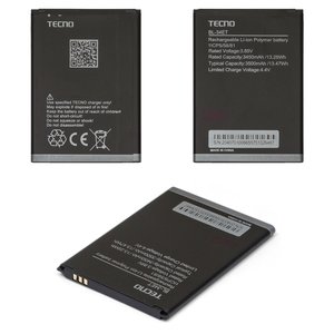 Акумулятор BL 34ET для Tecno Pop 3 BB2 , Li Polymer, 3,85 B, 3500 мАг, Original PRC 