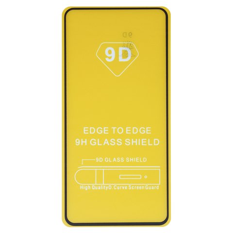 Захисне скло для Huawei P40, сумісне з чохлом, Full Glue, без упаковки , чорний