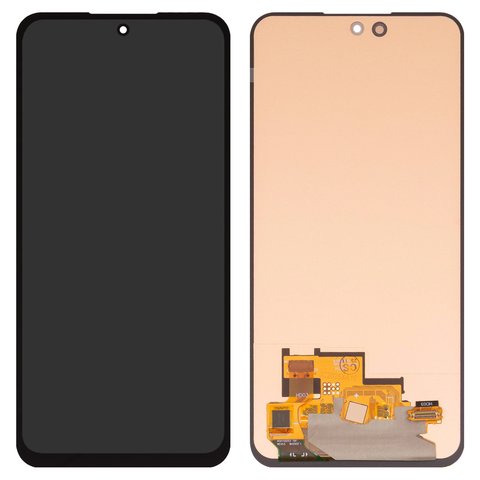 Дисплей для Samsung A366 Galaxy A36, A566 Galaxy A56, чорний, без рамки, High Copy, OLED 