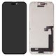 Дисплей для iPhone 16 Pro Max, черный, с рамкой, High Copy, без ошибки, (OLED), ZY-OLED OEM soft, 120Hz, diagnosable