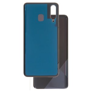 Panel trasero de carcasa puede usarse con Samsung A307F DS Galaxy A30s, negra, prism crush black
