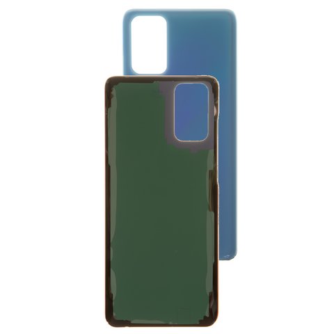 Housing Back Cover compatible with Samsung G985 Galaxy S20 Plus, G986 Galaxy S20 Plus 5G, dark blue, aura blue 