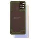 Задняя панель корпуса для Samsung A515F/DS Galaxy A51, белая, со стеклом камеры