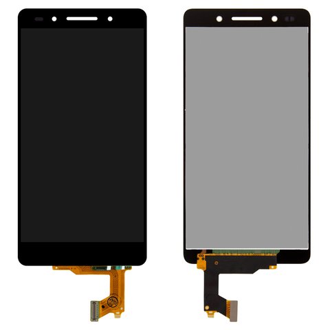 LCD compatible with Huawei Honor 7, black, without frame, Original PRC , PLK L01 