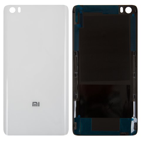 Panel trasero de carcasa puede usarse con Xiaomi Mi Note Pro, blanco, Original PRC , vidrio
