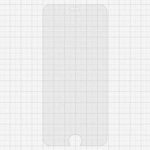 Vidrio de protección templado All Spares puede usarse con Apple iPhone 7, iPhone 8, iPhone SE 2020, 0,26 mm 9H, compatible con estuche