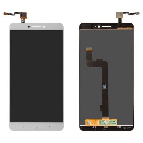 LCD compatible with Xiaomi Mi Max, white, without frame, High Copy, 2016001, 2016002, 2016007 