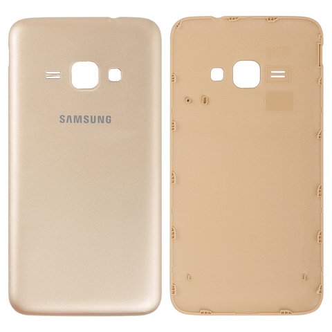 Battery Back Cover compatible with Samsung J120H Galaxy J1 2016 , golden 