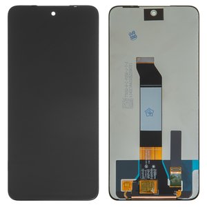 Дисплей для Xiaomi Poco M3 Pro, Poco M3 Pro 5G, Redmi Note 10 5G, Redmi Note 10T 5G, черный, без рамки, Original PRC 