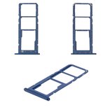 SIM Card Holder compatible with Samsung A037 Galaxy A03s, (dark blue)