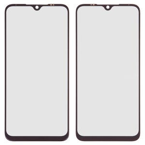 Стекло корпуса для Xiaomi Redmi Note 8 2021 , черное