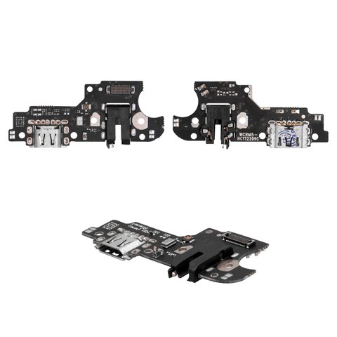 Flat Cable compatible with Realme 5, 5i, C3, headphone connector, charge connector, with microphone, High Copy, charging board 