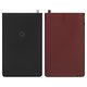 Housing Back Cover compatible with Google Pixel 7 Pro, (black, lower part, obsidian)
