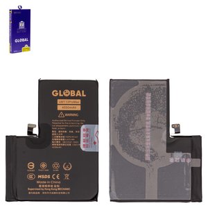Battery Mechanic compatible with Apple iPhone 13 Pro Max, Li Polymer, 3.85 V, 4550 mAh, High Capacity, original IC 