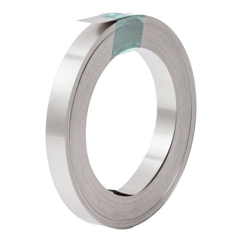 Cinta de níquel para soldar baterías, 0.2 mm, 8 mm, 10 m, níquel puro
