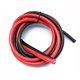 Wire In Silicone Insulation 8AWG, (8.3 mm², 1 m, black)