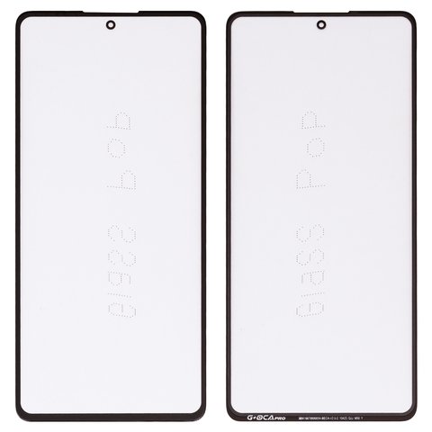 Vidrio de carcasa G+OCA PRO puede usarse con Xiaomi 11T, 11T Pro, con película OCA, negro