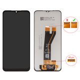 LCD compatible with Samsung A146B Galaxy A14 5G, (black, Best copy, without frame, Copy, 48 pin, SM-A146B A14 5G V04)