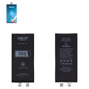 Battery Deji compatible with Apple iPhone 11, Li ion, 3.83 V , 3510 mAh, without a controller, High Capacity 