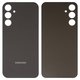 Housing Back Cover compatible with Samsung A256 Galaxy A25, (black, brave black)