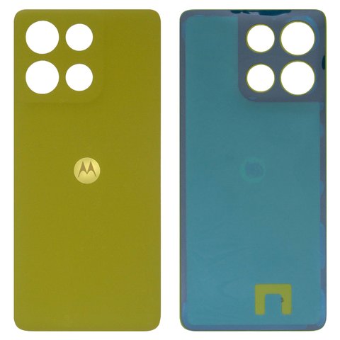 Housing Back Cover compatible with Motorola Moto G86, green, golden cypress 