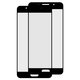 Housing Glass compatible with Samsung A5100 Galaxy A5 (2016), A510F Galaxy A5 (2016), A510FD Galaxy A5 (2016), A510M Galaxy A5 (2016), A510Y Galaxy A5 (2016), (Original (PRC), 2.5D, black)