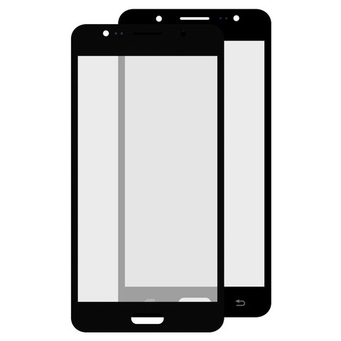 Housing Glass compatible with Samsung J510F Galaxy J5 2016 , J510FN Galaxy J5 2016 , J510G Galaxy J5 2016 , J510M Galaxy J5 2016 , J510Y Galaxy J5 2016 , black 