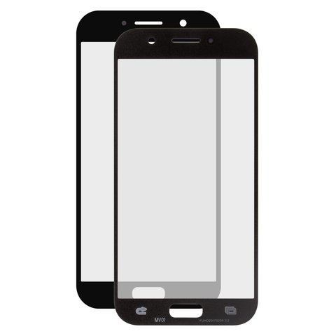 Housing Glass compatible with Samsung A520F Galaxy A5 2017 , black 