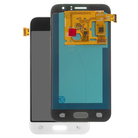 LCD compatible with Samsung J120 Galaxy J1 2016 , white, without frame, High Copy, OLED  