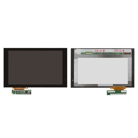 LCD compatible with Acer Iconia Tab A500, black, without frame 
